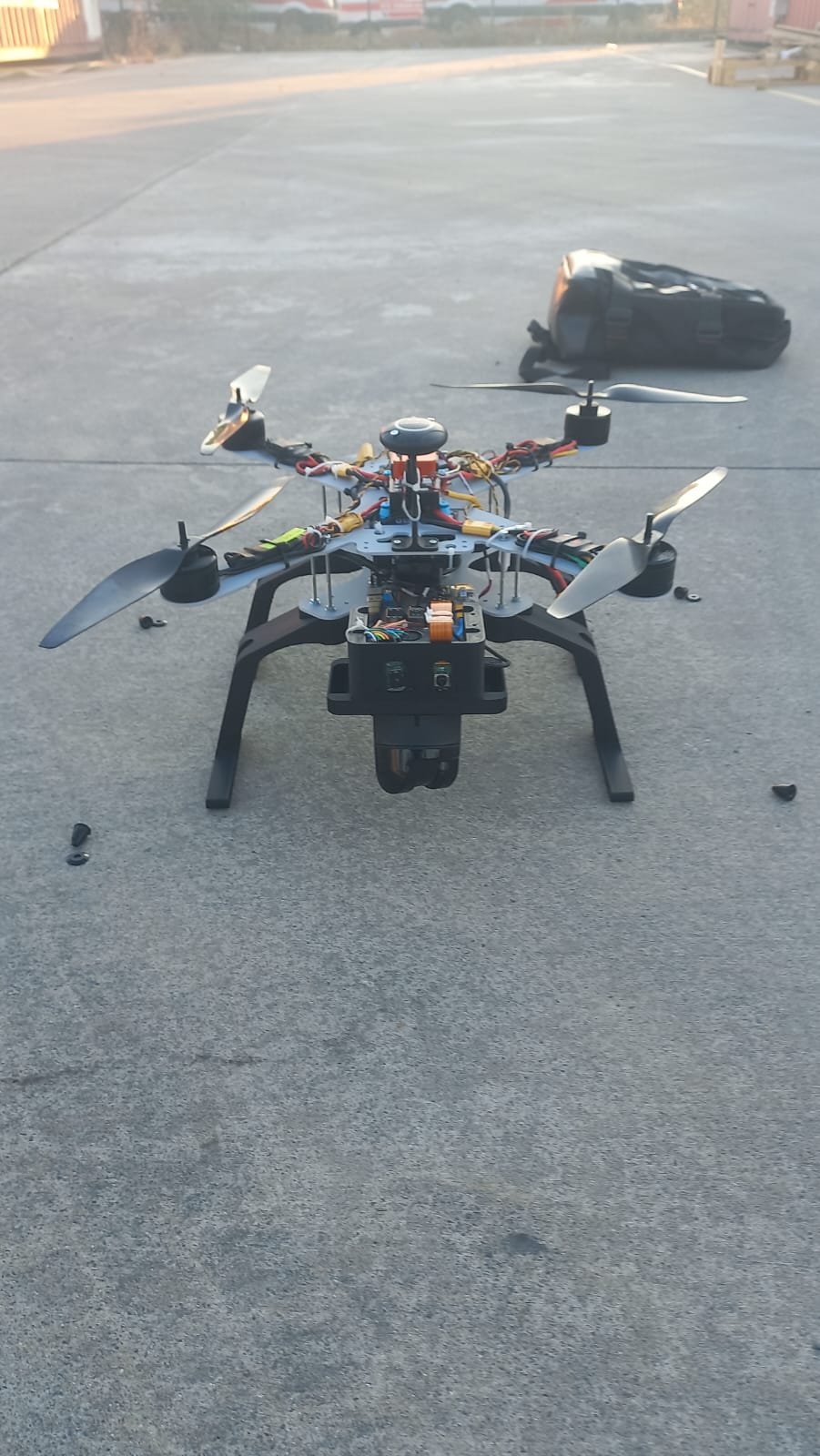 TULPAR-FF Team in action with drone